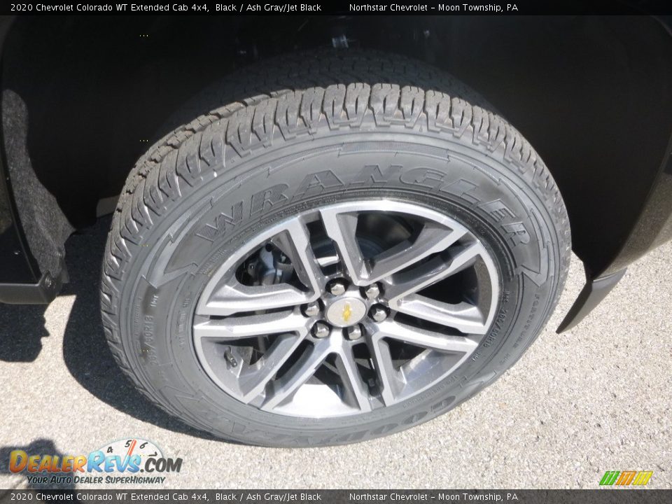 2020 Chevrolet Colorado WT Extended Cab 4x4 Black / Ash Gray/Jet Black Photo #8