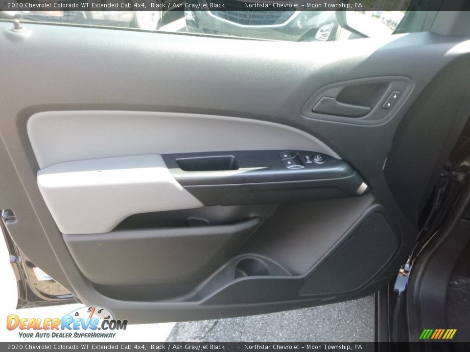 2020 Chevrolet Colorado WT Extended Cab 4x4 Black / Ash Gray/Jet Black Photo #14