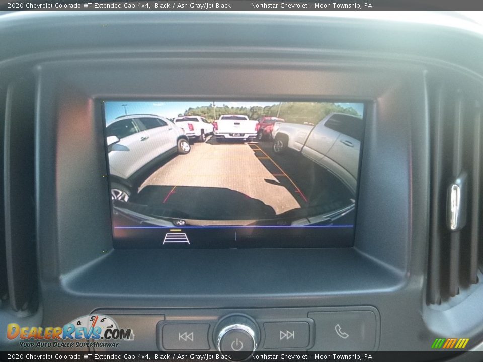 2020 Chevrolet Colorado WT Extended Cab 4x4 Black / Ash Gray/Jet Black Photo #17