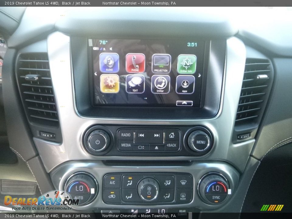 2019 Chevrolet Tahoe LS 4WD Black / Jet Black Photo #13