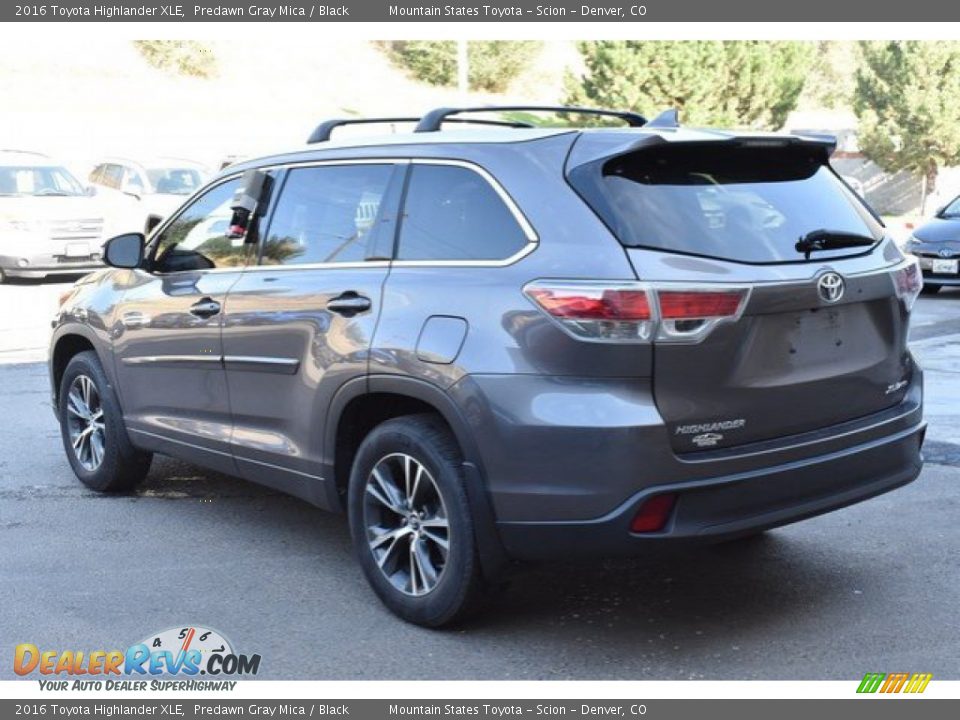 2016 Toyota Highlander XLE Predawn Gray Mica / Black Photo #4