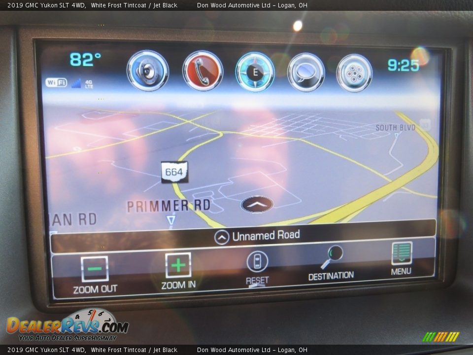 2019 GMC Yukon SLT 4WD White Frost Tintcoat / Jet Black Photo #5