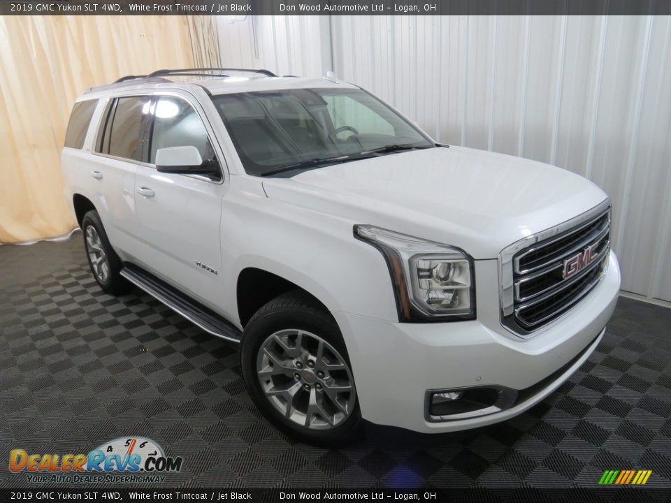 2019 GMC Yukon SLT 4WD White Frost Tintcoat / Jet Black Photo #7