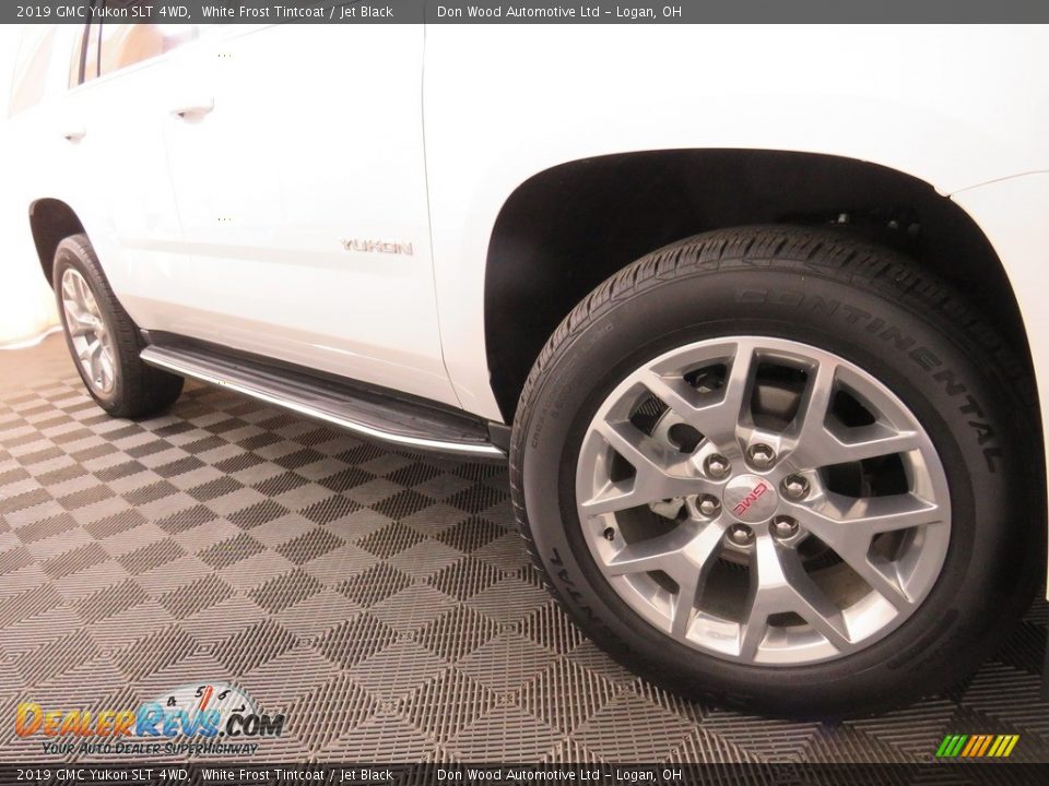 2019 GMC Yukon SLT 4WD White Frost Tintcoat / Jet Black Photo #8