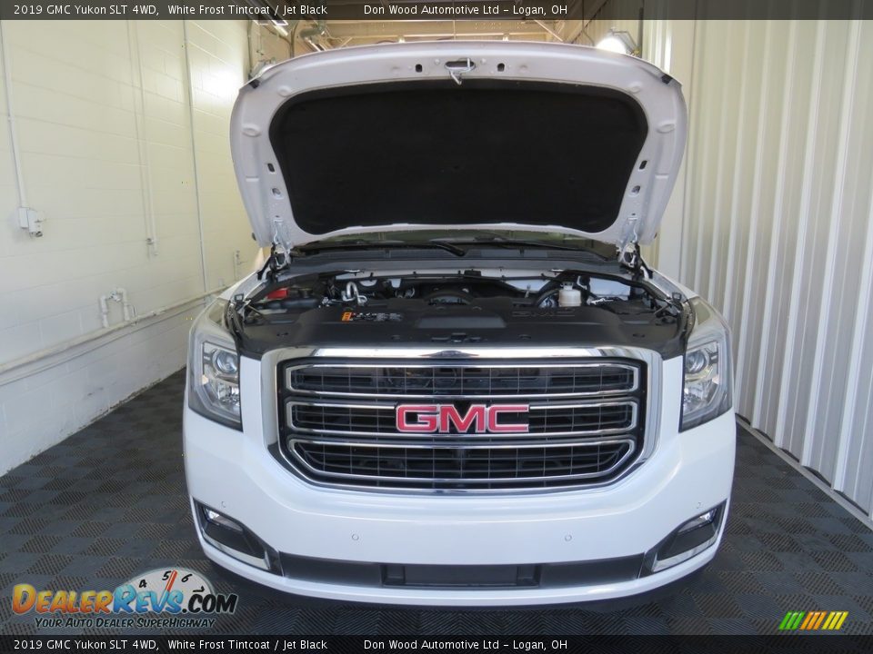 2019 GMC Yukon SLT 4WD White Frost Tintcoat / Jet Black Photo #10