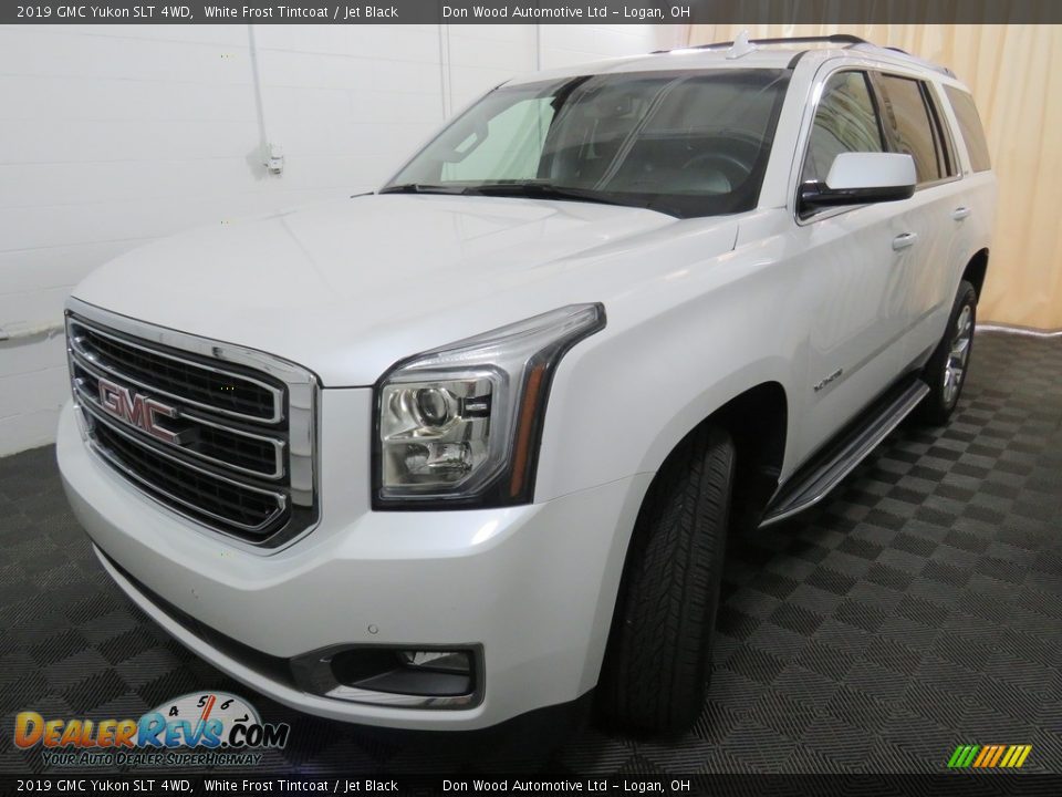 2019 GMC Yukon SLT 4WD White Frost Tintcoat / Jet Black Photo #12