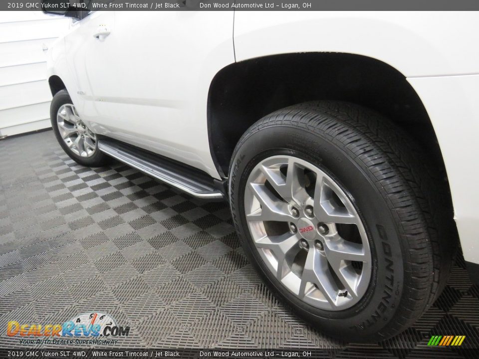 2019 GMC Yukon SLT 4WD White Frost Tintcoat / Jet Black Photo #14