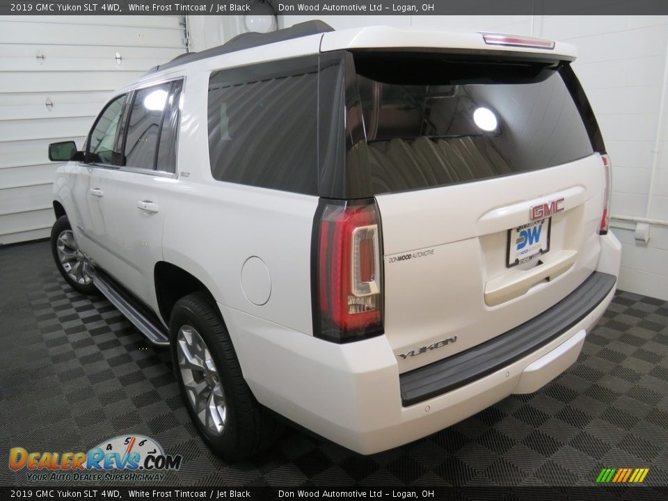 2019 GMC Yukon SLT 4WD White Frost Tintcoat / Jet Black Photo #15