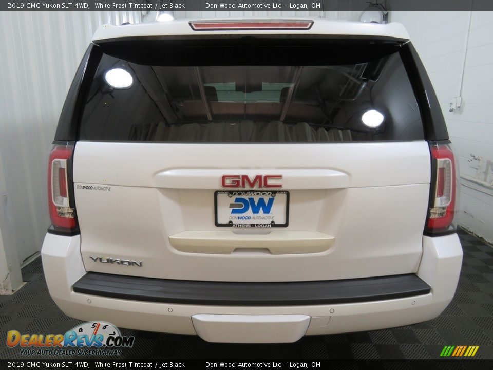 2019 GMC Yukon SLT 4WD White Frost Tintcoat / Jet Black Photo #16