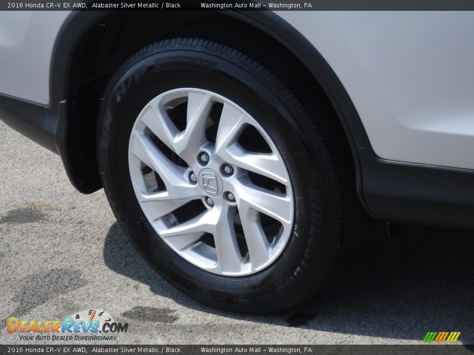 2016 Honda CR-V EX AWD Alabaster Silver Metallic / Black Photo #3