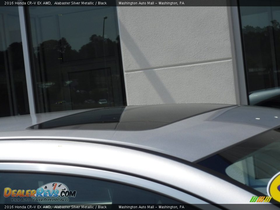 2016 Honda CR-V EX AWD Alabaster Silver Metallic / Black Photo #4