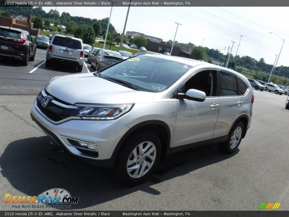 2016 Honda CR-V EX AWD Alabaster Silver Metallic / Black Photo #6