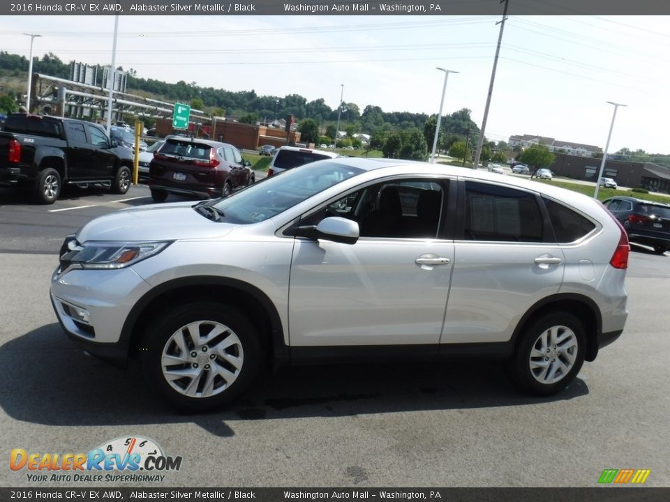 2016 Honda CR-V EX AWD Alabaster Silver Metallic / Black Photo #7