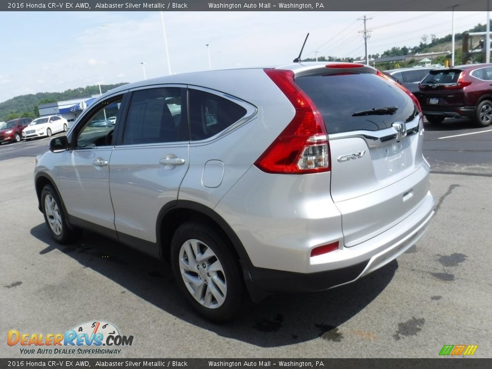 2016 Honda CR-V EX AWD Alabaster Silver Metallic / Black Photo #8