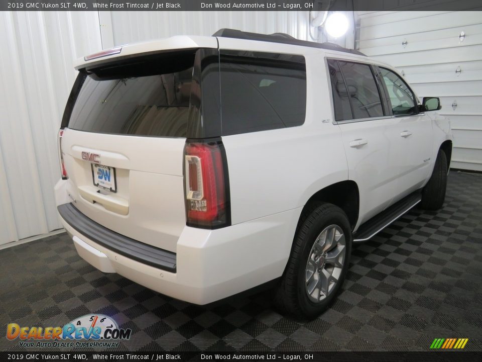2019 GMC Yukon SLT 4WD White Frost Tintcoat / Jet Black Photo #23