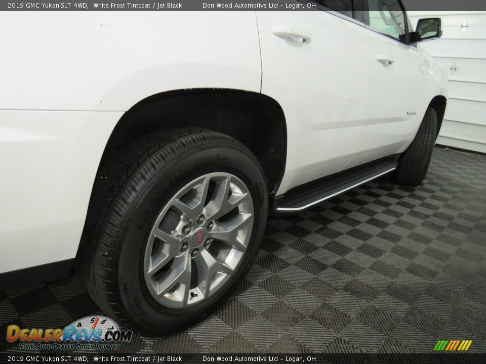 2019 GMC Yukon SLT 4WD White Frost Tintcoat / Jet Black Photo #24
