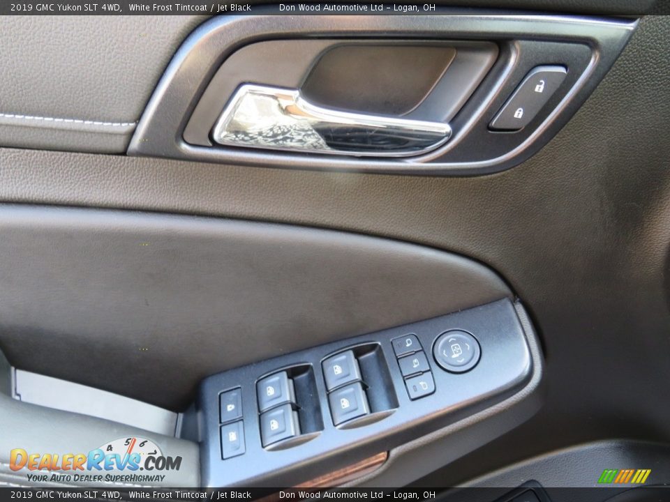 2019 GMC Yukon SLT 4WD White Frost Tintcoat / Jet Black Photo #25