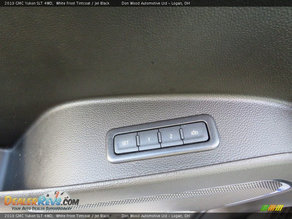 2019 GMC Yukon SLT 4WD White Frost Tintcoat / Jet Black Photo #26