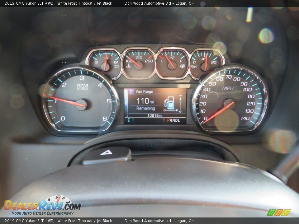 2019 GMC Yukon SLT 4WD White Frost Tintcoat / Jet Black Photo #28