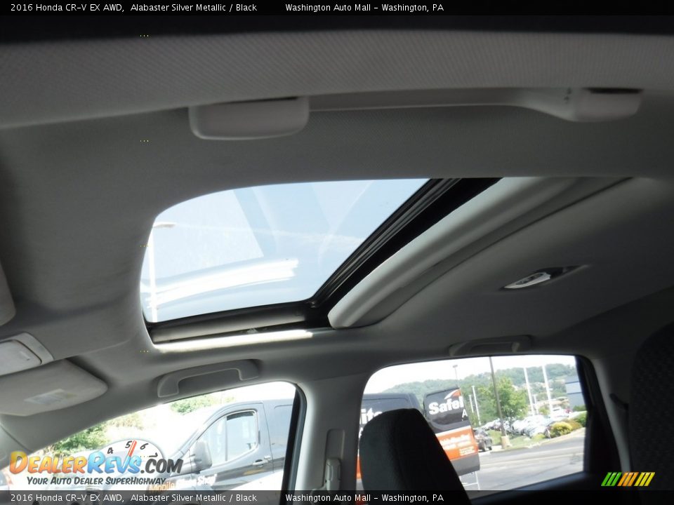 2016 Honda CR-V EX AWD Alabaster Silver Metallic / Black Photo #12