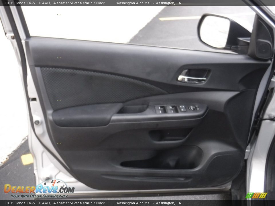 2016 Honda CR-V EX AWD Alabaster Silver Metallic / Black Photo #13