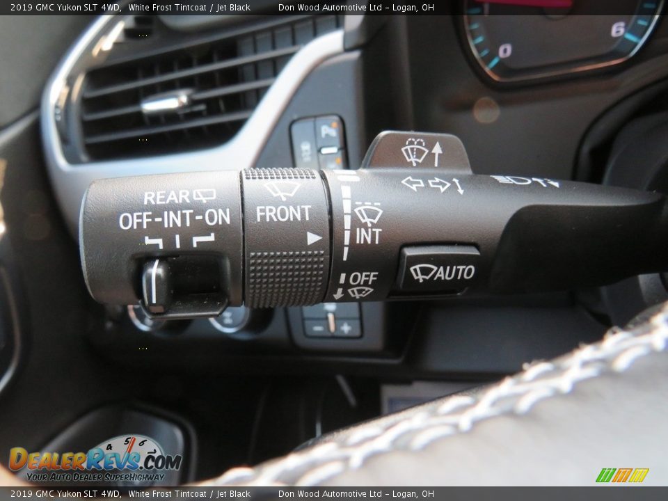 2019 GMC Yukon SLT 4WD White Frost Tintcoat / Jet Black Photo #30