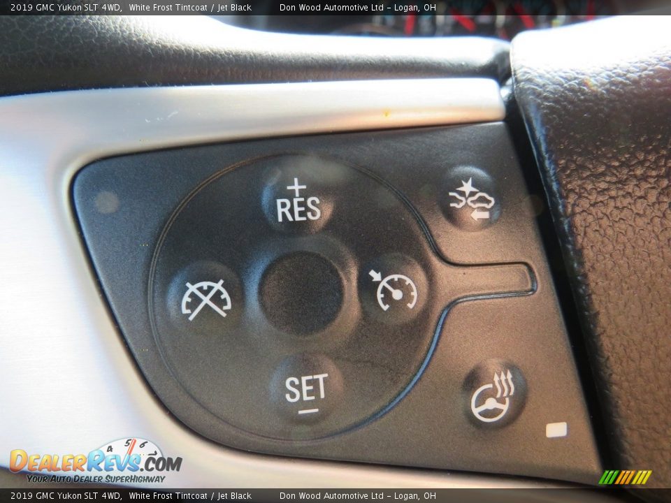 2019 GMC Yukon SLT 4WD White Frost Tintcoat / Jet Black Photo #31