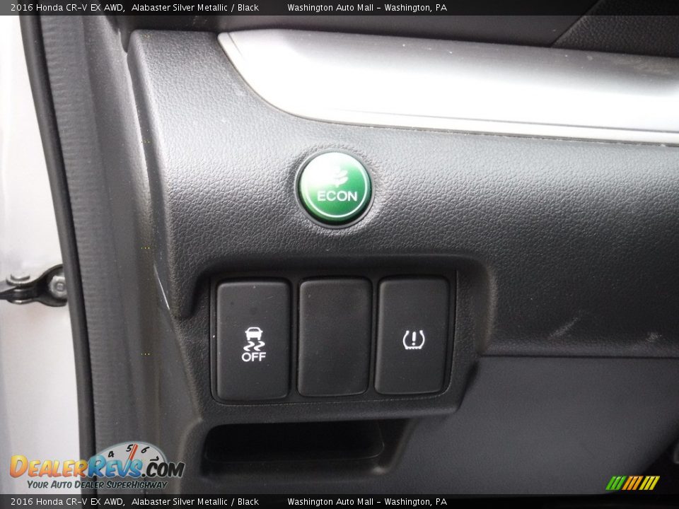 2016 Honda CR-V EX AWD Alabaster Silver Metallic / Black Photo #15
