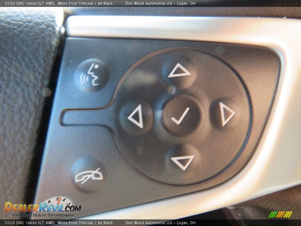 2019 GMC Yukon SLT 4WD White Frost Tintcoat / Jet Black Photo #32