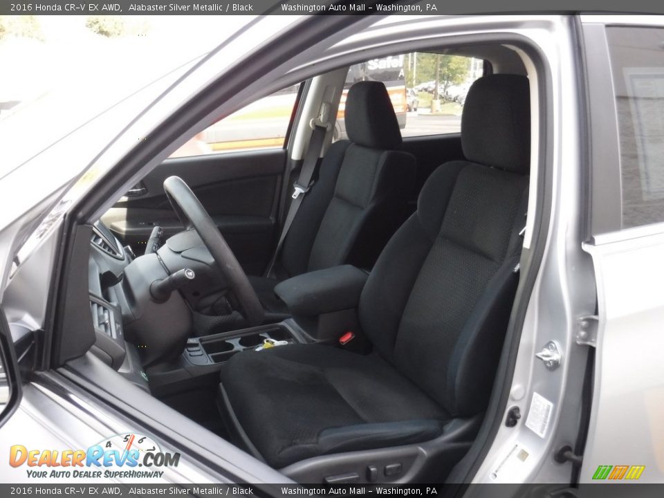 2016 Honda CR-V EX AWD Alabaster Silver Metallic / Black Photo #16