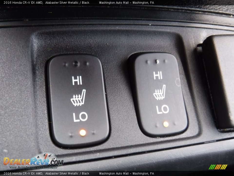 2016 Honda CR-V EX AWD Alabaster Silver Metallic / Black Photo #18