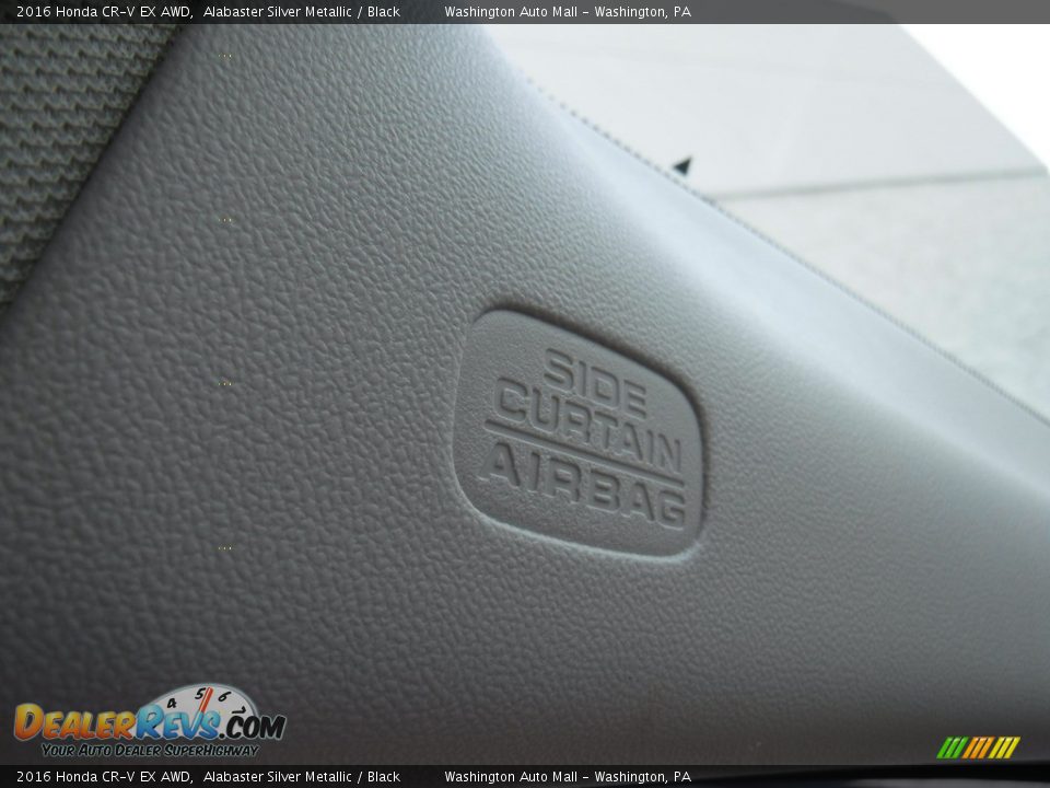 2016 Honda CR-V EX AWD Alabaster Silver Metallic / Black Photo #21