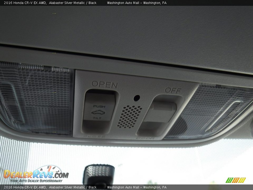 2016 Honda CR-V EX AWD Alabaster Silver Metallic / Black Photo #22