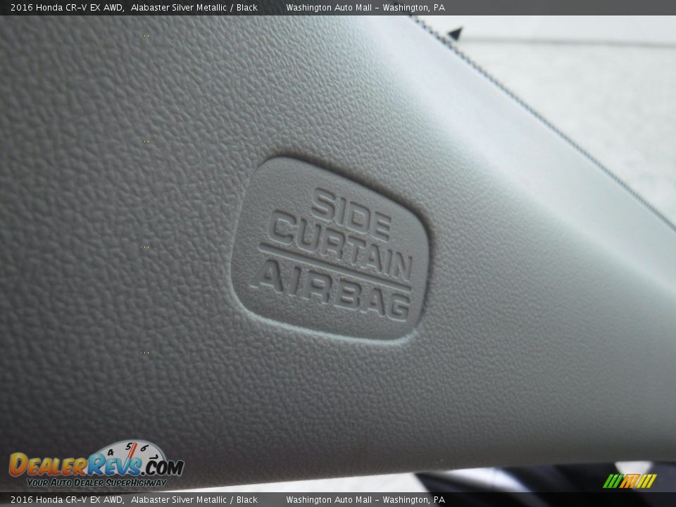 2016 Honda CR-V EX AWD Alabaster Silver Metallic / Black Photo #25