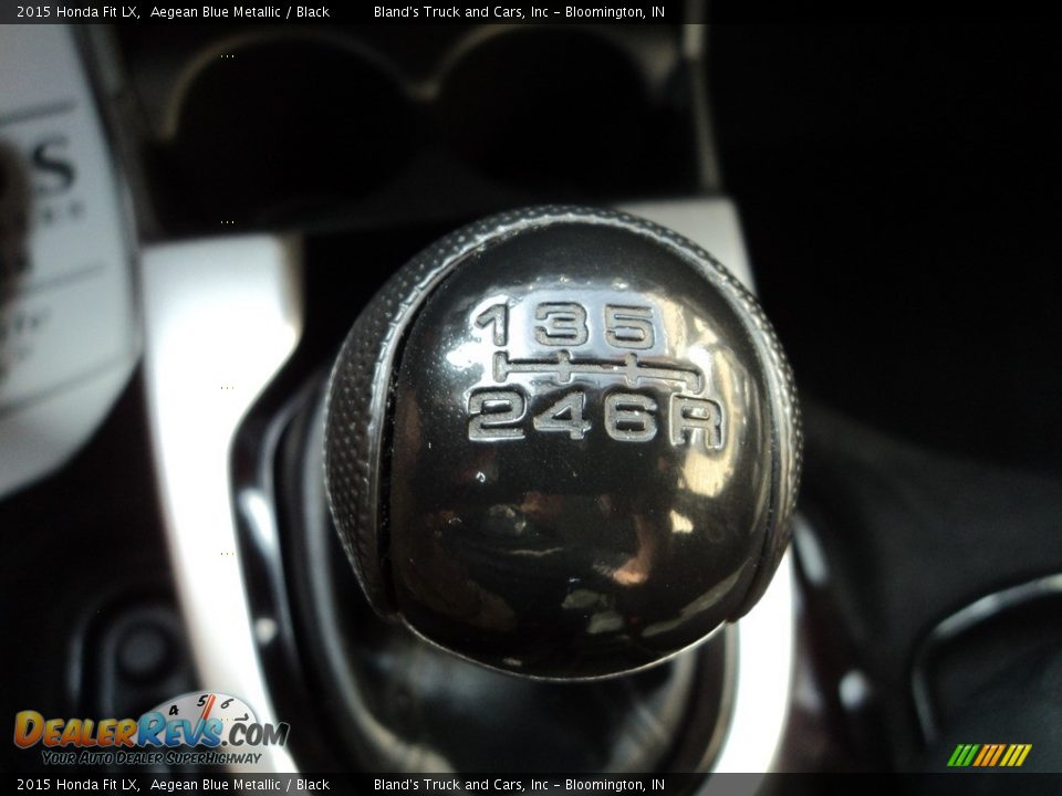 2015 Honda Fit LX Aegean Blue Metallic / Black Photo #19