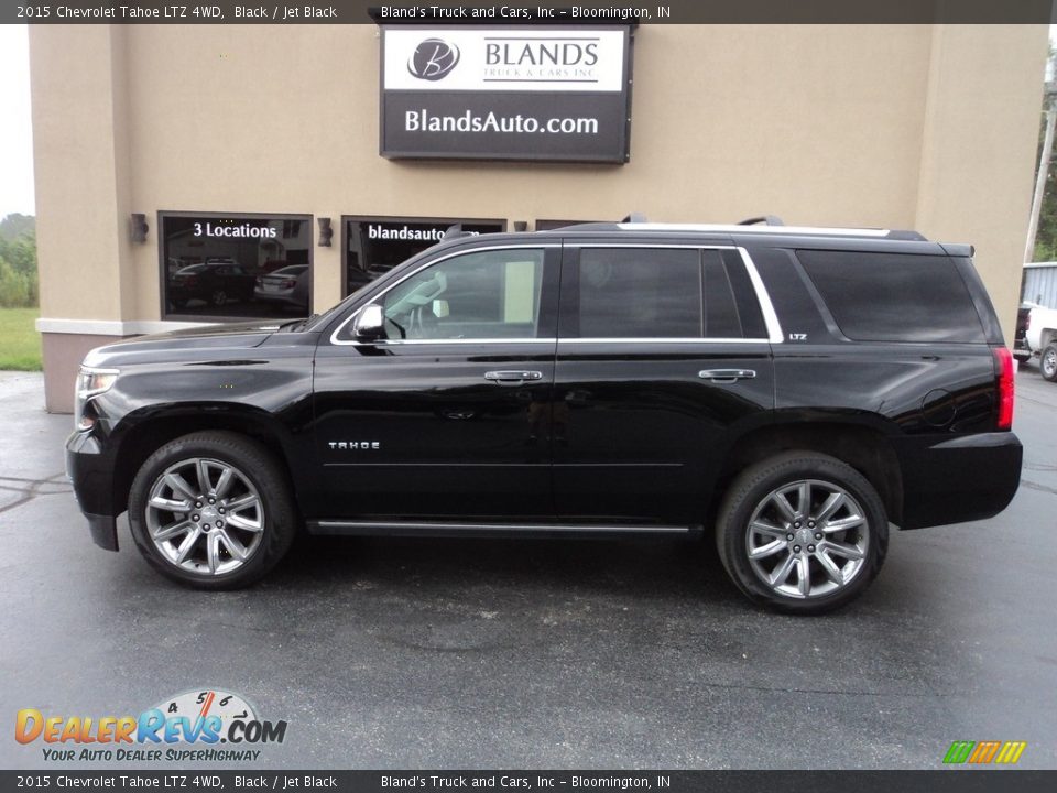 2015 Chevrolet Tahoe LTZ 4WD Black / Jet Black Photo #1