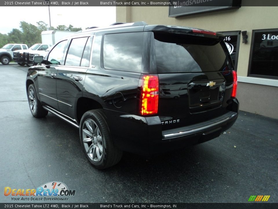 2015 Chevrolet Tahoe LTZ 4WD Black / Jet Black Photo #3