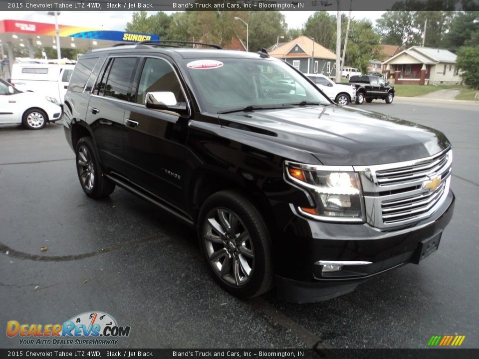 2015 Chevrolet Tahoe LTZ 4WD Black / Jet Black Photo #5