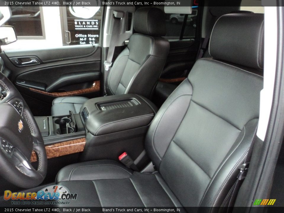 2015 Chevrolet Tahoe LTZ 4WD Black / Jet Black Photo #8