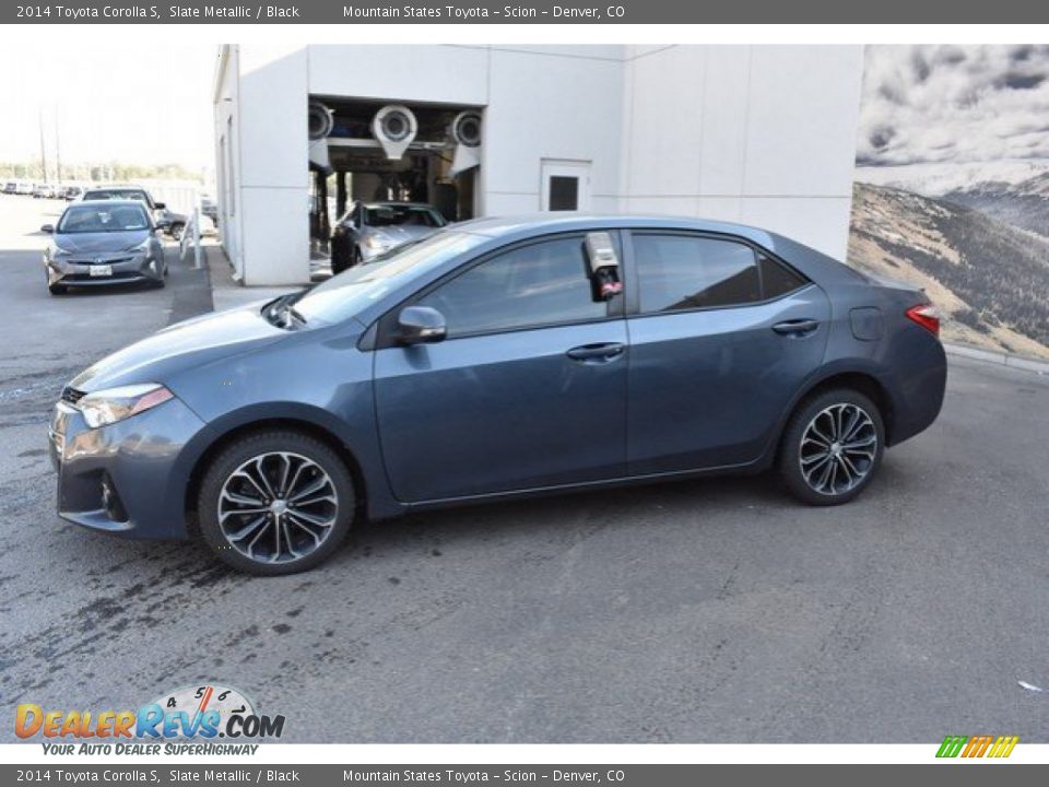 2014 Toyota Corolla S Slate Metallic / Black Photo #3