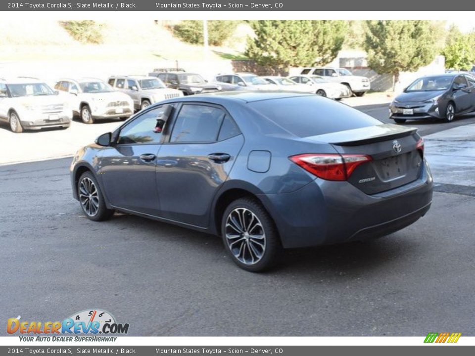 2014 Toyota Corolla S Slate Metallic / Black Photo #4