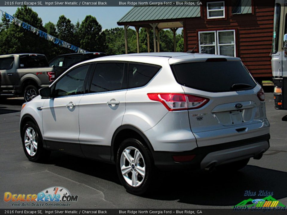 2016 Ford Escape SE Ingot Silver Metallic / Charcoal Black Photo #3