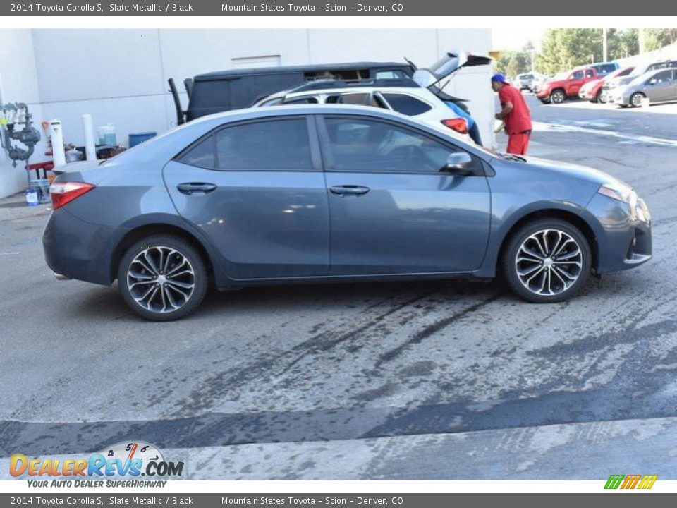 2014 Toyota Corolla S Slate Metallic / Black Photo #7