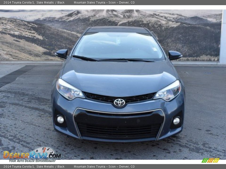 2014 Toyota Corolla S Slate Metallic / Black Photo #8
