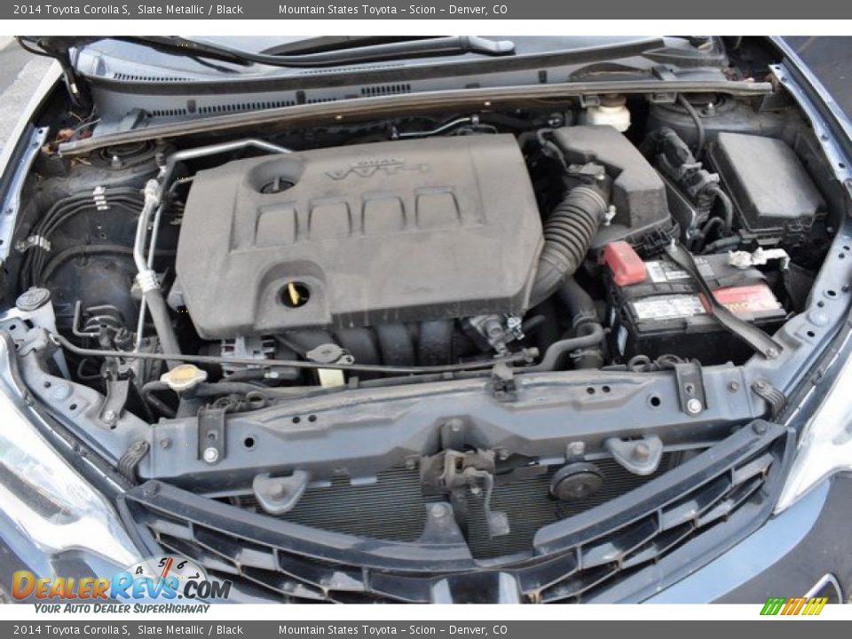 2014 Toyota Corolla S Slate Metallic / Black Photo #9