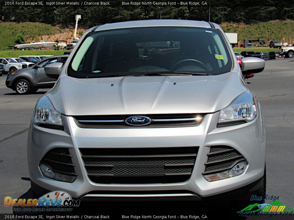 2016 Ford Escape SE Ingot Silver Metallic / Charcoal Black Photo #8