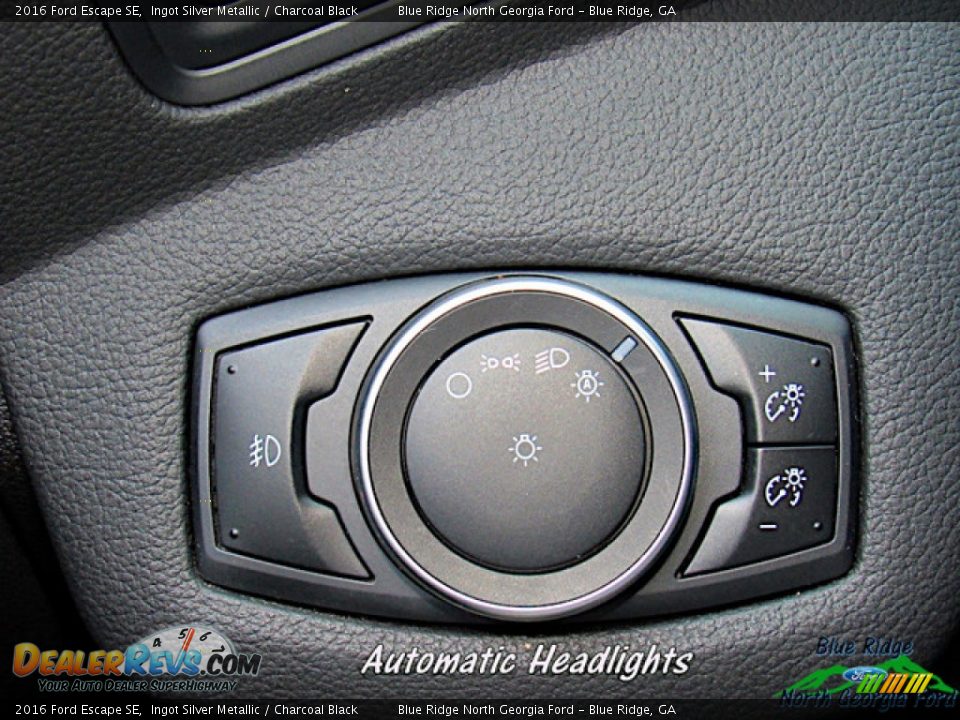 2016 Ford Escape SE Ingot Silver Metallic / Charcoal Black Photo #20