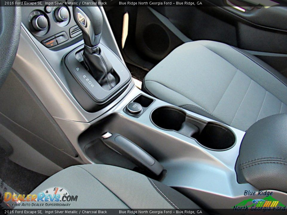 2016 Ford Escape SE Ingot Silver Metallic / Charcoal Black Photo #24