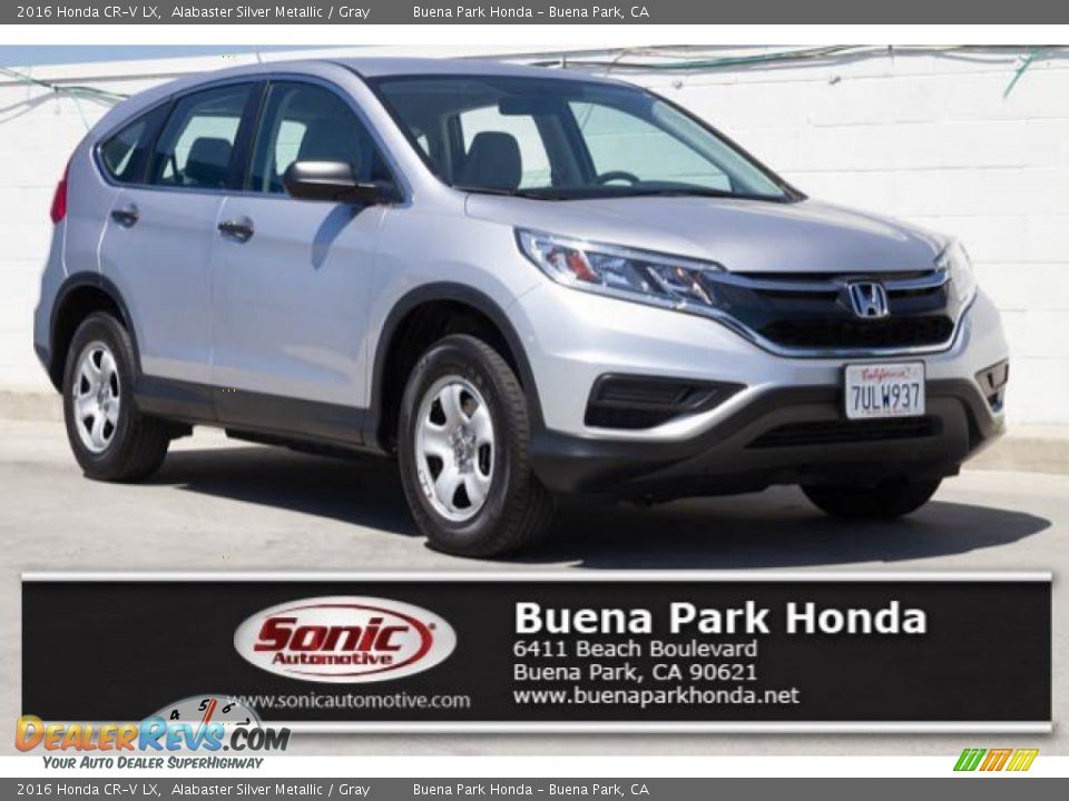 2016 Honda CR-V LX Alabaster Silver Metallic / Gray Photo #1