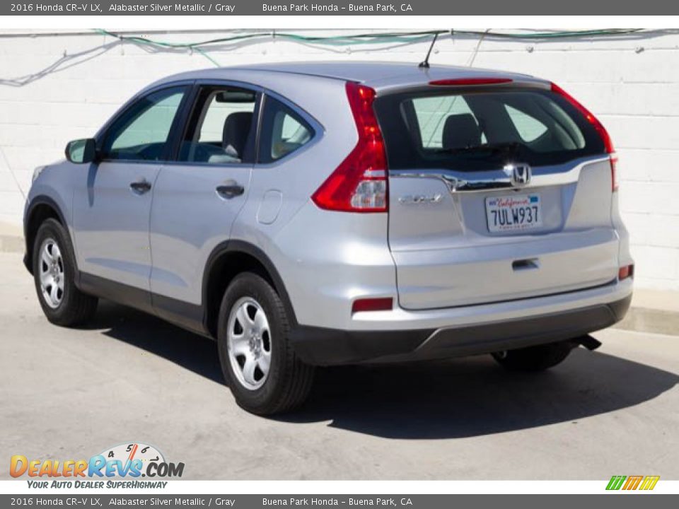 2016 Honda CR-V LX Alabaster Silver Metallic / Gray Photo #2